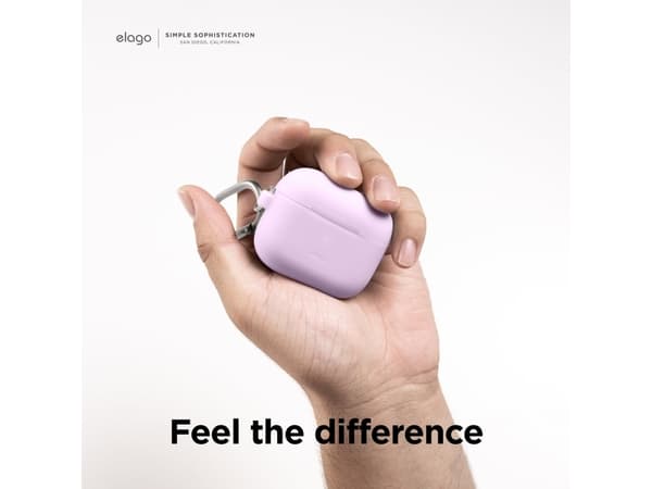 Elago Elago AirPods Pro 2 Hang Silicone Case - Karabiinikotelo AirPods Pro 2 harmaa - Turvallisuustakuu. yksinkertaiset osamaksut. ilmainen toimitus