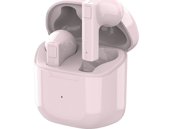 4smarts SkyBuds 2, True Wireless Stereo (TWS), Samtaler/musikk, 20 - 20000 Hz, 50 g, Hodesett, Rosa