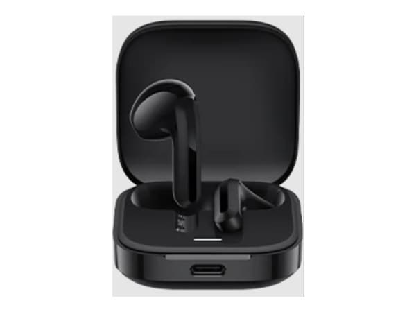 Xiaomi Redmi Buds 6 Active - True wireless-hodetelefoner med mikrofon - i øret - Bluetooth - svart