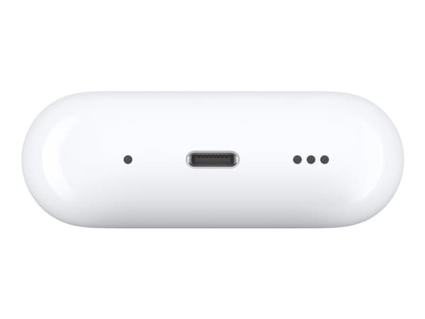 Apple AirPods Pro - 2a generation - True wireless-hörlurar med mikrofon - inuti örat - Bluetooth - aktiv brusradering - vit