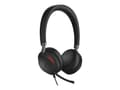 Miniatyrbild 1 av 5: Yealink UH35 Dual - Headset - på örat - kabelansluten - USB - svart - Certifierad för Microsoft-teams