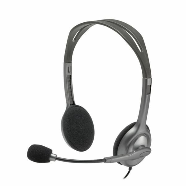 Diademhörlurar Logitech 981-000271 Svart Silvrig