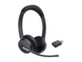 Miniatyrbild 2 av 5: Yealink WH64 Hybrid Dual - Headset - på örat - DECT / Bluetooth - trådlös - USB-A via DECT-adapter, USB-C - Certifierad för Microsoft-teams