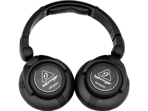 Behringer HPX6000 hovedtelefoner/headset Ledningsført Sort