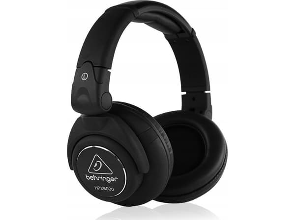 Behringer HPX6000 hovedtelefoner/headset Ledningsført Sort