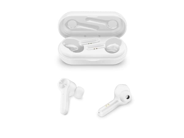 AQL BTELUSIONTWSW, True Wireless Stereo (TWS), Samtal/musik, Headset, Vit
