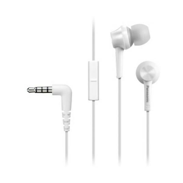 Hodetelefoner med Mikrofon In-Ear Panasonic Corp. TCM115E - Hvit