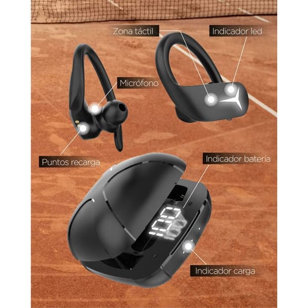 Sportshodetelefoner KSIX Sport Buds 2 700 mAh