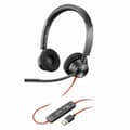 Miniatyrbillede 1 af 3: Diadem-hovedtelefoner Poly BW3320 USB-A Sort