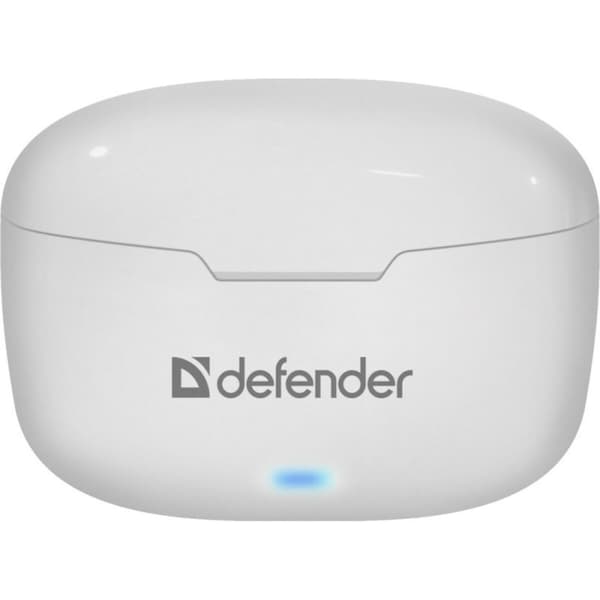 Bluetooth hovedtelefoner Defender TWINS 903 Hvid Multifarvet