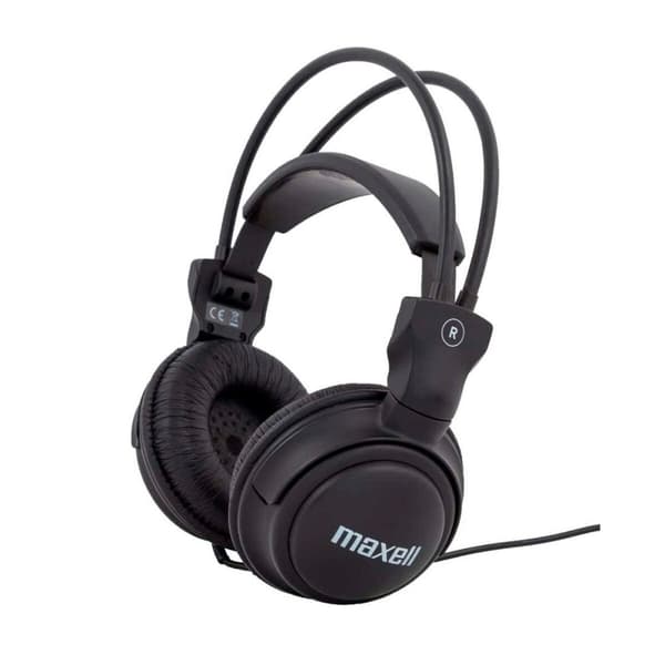 Hovedtelefoner med mikrofon Maxell HOME STUDIO Sort