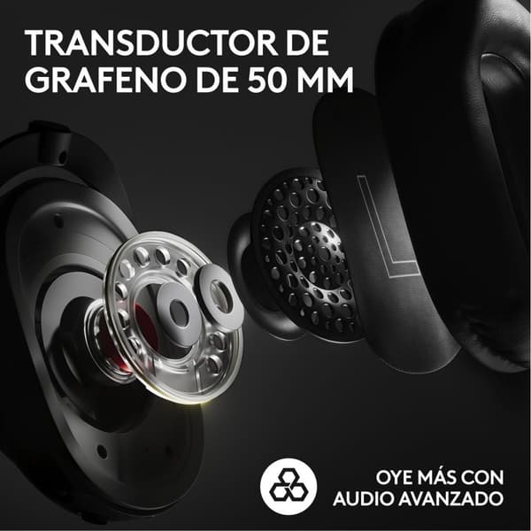 Hovedtelefoner Logitech PRO X 2 Sort/Hvid