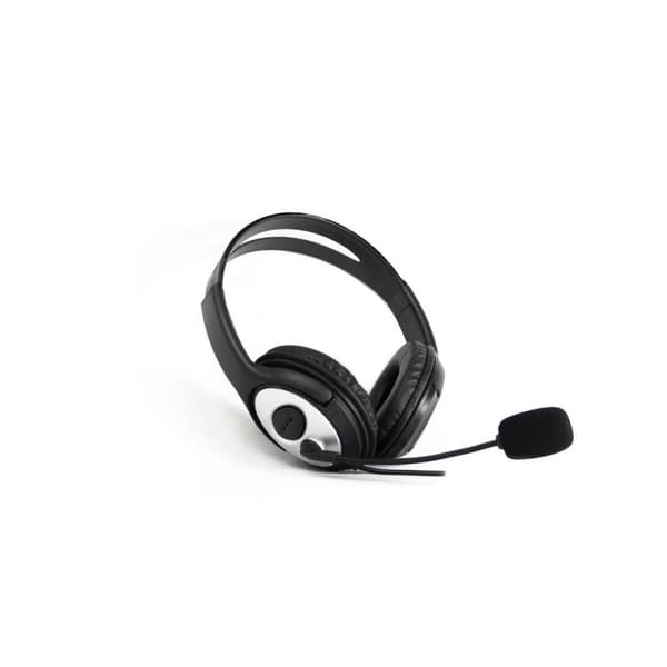 Hovedtelefoner med mikrofon CoolBox coolCHAT 3.5 Sort