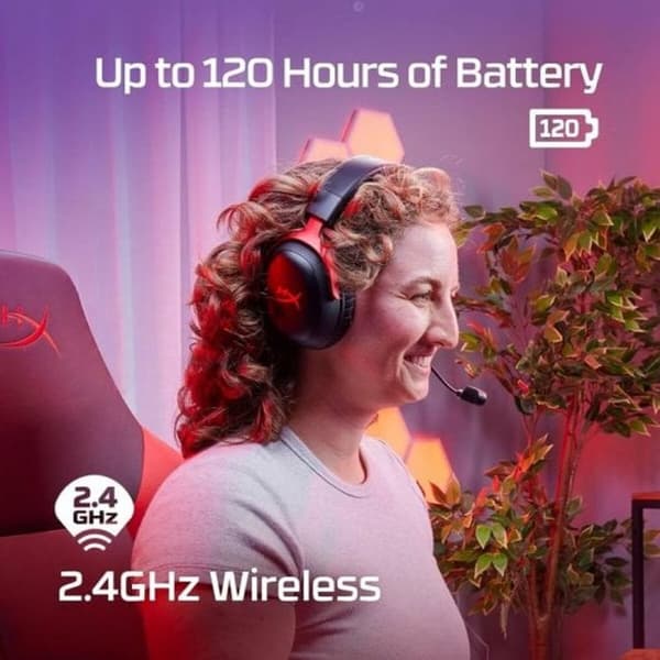 Diadem-hovedtelefoner Hyperx Sort