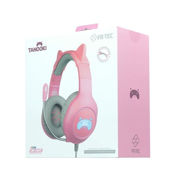 Gaming Hodesett med Mikrofon Tanooki FR-TEC FT2021