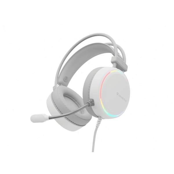 Hodetelefoner med Mikrofon Genesis NEON 613 Hvit
