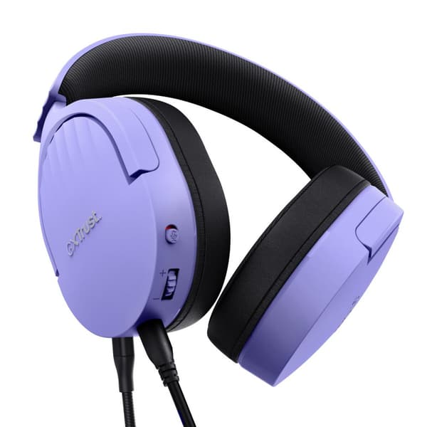 Gaming Hodesett med Mikrofon Trust GXT 489 Lilla