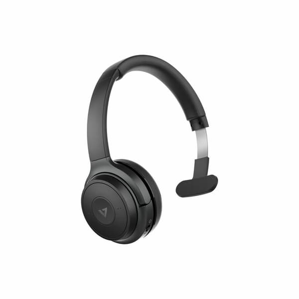 Hovedtelefoner med mikrofon V7 HB605M Sort Grå