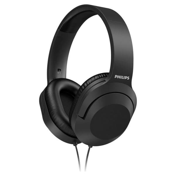 Diadem-hovedtelefoner Philips Sort Med kabel