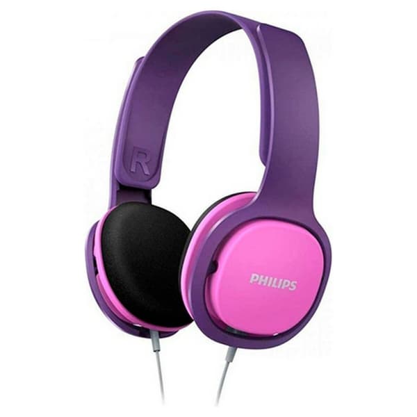 Diadem-hovedtelefoner Philips Pink Med kabel For drenge