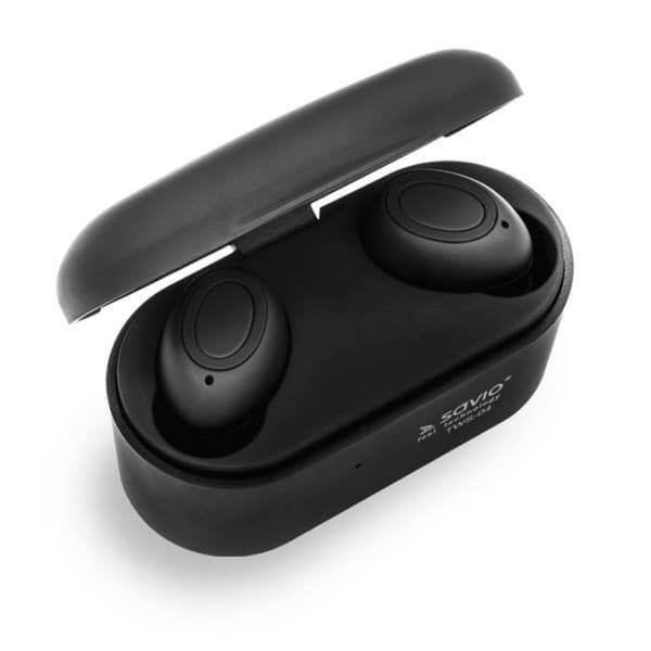 Bluetooth hovedtelefoner Savio TWS-04 Sort Grafit
