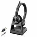 Miniatyrbillede 1 af 2: Hovedtelefoner HP SAVI 7320 OFFICE Sort