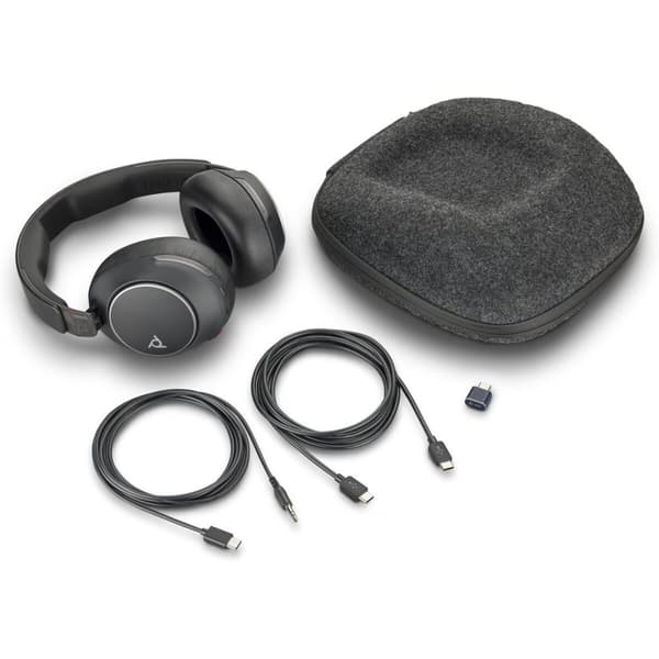 Bluetooth-kuulokkeet Poly Voyager Surround 80 UC Musta