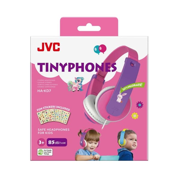 Hörlurar JVC HA-KD7-P Rosa