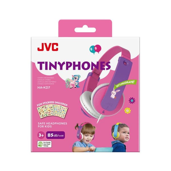 Hörlurar JVC HA-KD7-P Rosa