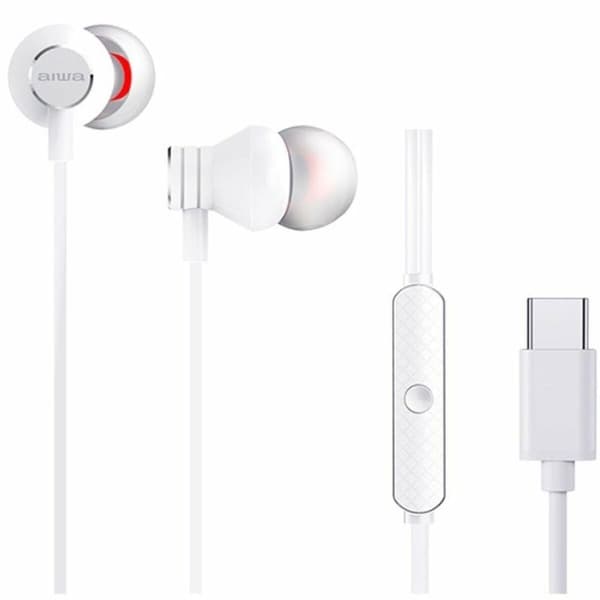 Kuulokkeet Aiwa ESTM-50USB-C/WT Valkoinen