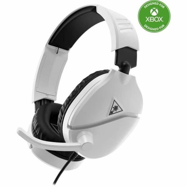 Kuulokkeet mikrofonilla Turtle Beach TBS-2001-15 Valkoinen Musta