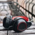 Pikkukuva 9 / 11: Pelikuulokkeet mikrofonilla KSIX Drakkar USB LED Musta Punainen