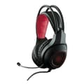 Pikkukuva 2 / 11: Pelikuulokkeet mikrofonilla KSIX Drakkar USB LED Musta Punainen