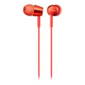Pikkukuva 1 / 2: Kuulokkeet mikrofonilla Sony MDR-EX155AP Punainen