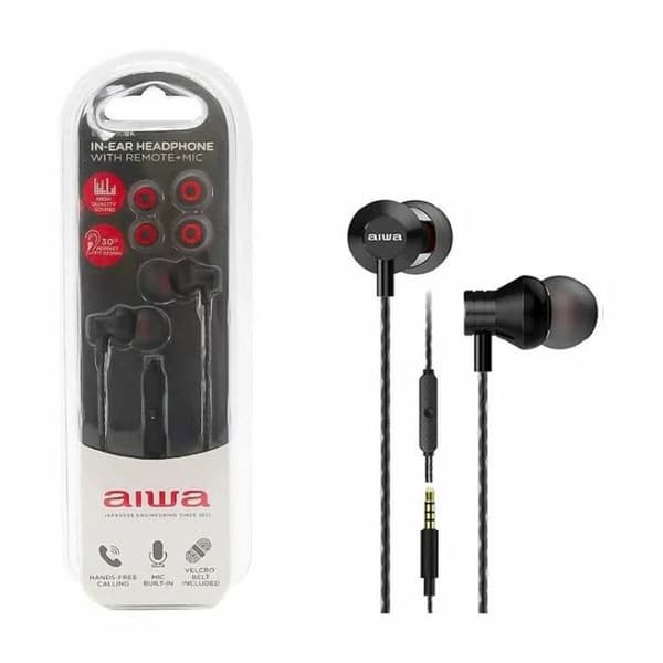 Kuulokkeet Aiwa ESTM50BK Musta