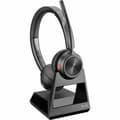 Miniatyrbillede 2 af 2: Hovedtelefoner med mikrofon Poly Savi 7220 Sort