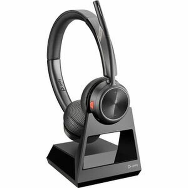 Kuulokkeet mikrofonilla Poly Savi 7220 Musta