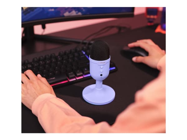 Trust GXT 234P Yunix, Table microphone, 32 dB, 100 - 16000 Hz, 16 bit, 48 kHz, 62 dB