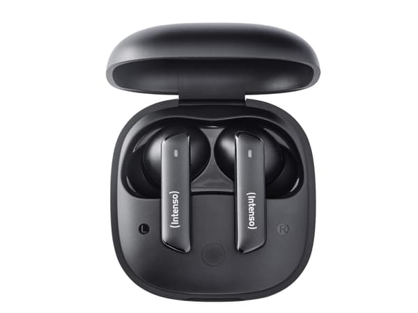 Intenso - True wireless-hodetelefoner med mikrofon - i øret - Bluetooth