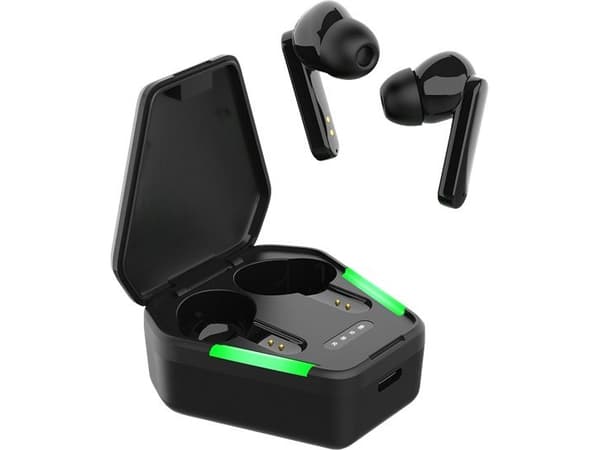 STREETZ True Wireless Stereo Gaming Headset matta musta / TWS-115