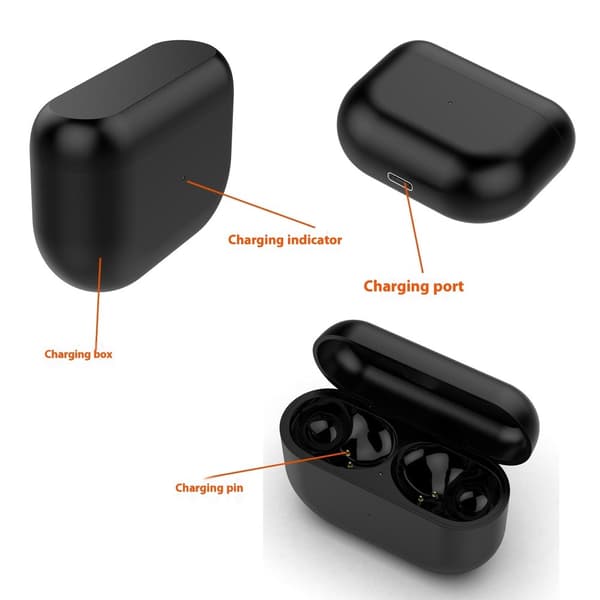 Dock for Jabra Elite 8/Elite 8 Active Earbuds Ladebrett Ladekabel