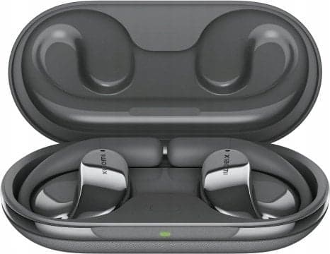 Xiaomi Openwear Stereo - True wireless-hodetelefoner med mikrofon - i øret - Bluetooth - aktiv støydemping - kosmisk grå