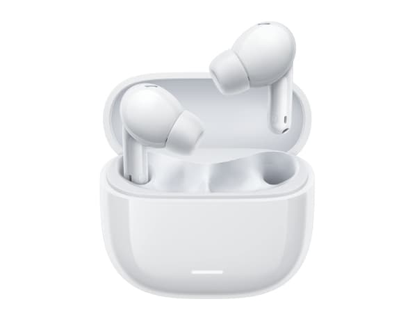 Xiaomi Redmi Buds 6 Lite - True wireless-hörlurar med mikrofon - inuti örat - Bluetooth - aktiv brusradering - vit