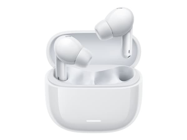 Xiaomi Redmi Buds 6 Lite - True wireless-hodetelefoner med mikrofon - i øret - Bluetooth - aktiv støydemping - hvit