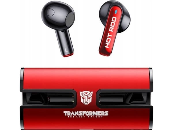 TWS Transformers TF-T02 hörlurar (röd)