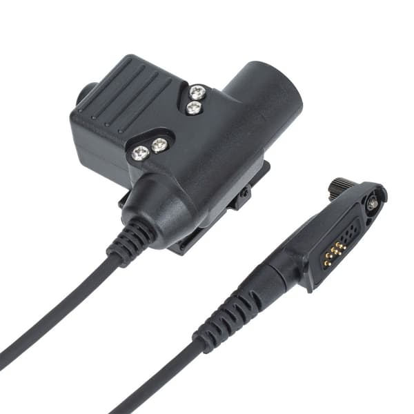 til Motorola GP328Plus Walkie Talkie Headset U94 PTT Two Way Radio