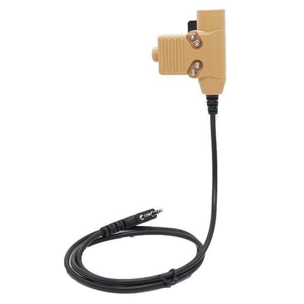 for Baofeng Kenwood HYT TYT HAM Radio Walkie Talkie U94 PTT-hodesettadapter