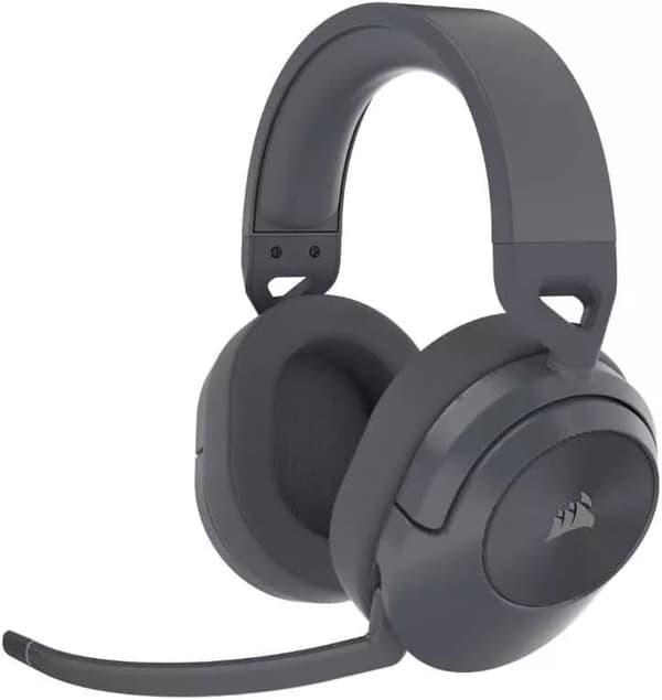 Corsair HS55 WIRELESS -pelikuulokkeet - Dolby Audio 7.1 surround-ääni, - harmaa