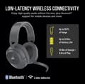 Pikkukuva 10 / 11: Corsair HS55 WIRELESS -pelikuulokkeet - Dolby Audio 7.1 surround-ääni, - harmaa