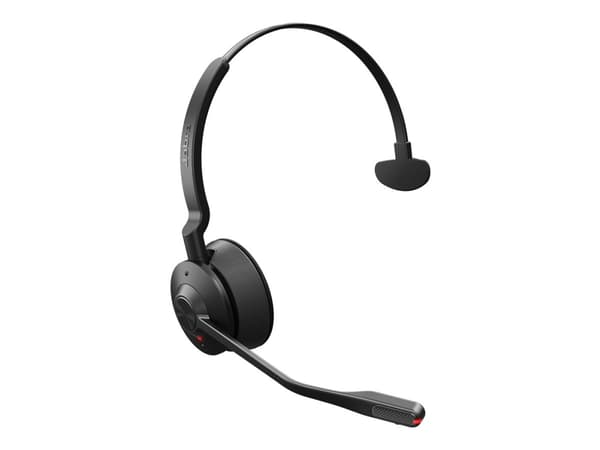 Jabra Engage 55 SE Mono - Headset - på örat - DECT - trådlös - USB-A via DECT-adapter - UC-certifierad